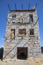 Austin, Nevada - Stokes Castle, built in 1897 by Anson Phelps Stokes, but occupied for only one