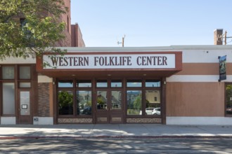 Elko, Nevada - The Western Folklife Center, home of the annual National Cowboy Poetry Gathering