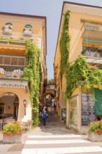 Bellagio, picturesque small town with views of the Alps, Lake Como, Italian Lago di Como, one of