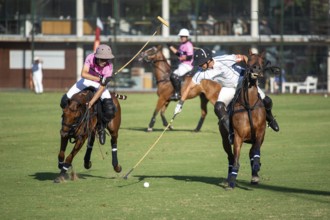 Scene at the 132nd Argentinean Open Polo Championship (Spanish Campeonato Argentino Abierto de