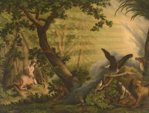 Biblical scene, Bible, Original Sin, a Christian concept that describes a state of separation from