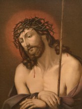 Biblical scene, Bible, Jesus in pain. Jesus suffered pain that is regarded as a central part of the