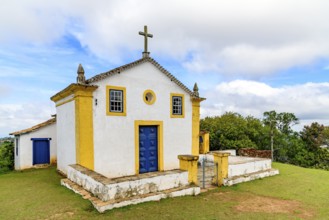 Small colonial chapel in the city of Ouro Preto, Minas Gerais, Ouro Preto, Minas Gerais, Brazil
