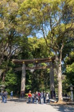 Kitasando Torii Grand Gate, Meiji Jingu Entrance, Meiji Shrine, Shinto Shrine, Yoyogi Park,