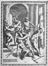 Torture, Torture, Inquisition, a. Torture with a thorn, Condemned Inquisitionte, b. Stabbed with a