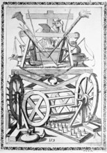 Torture, ordeal, inquisition, instrument of inquisition, trophy, consisting of almost all types of