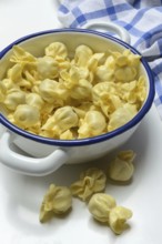 Saccottini, type of Italian pasta, pasta from Italy