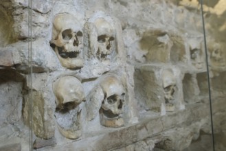 Skull in the Skull Tower or Cele Kula, Niš, Serbia