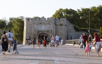 Stambol Gate of the fortress, Old Town, Niš, Serbia