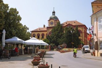 Sremski Karlovci, back the high school, Vojvodina province, Serbia