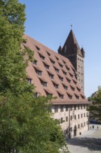 Youth hostel, formerly Kaiserstallung, Kaiserburg, Nürnberger Burg, Nuremberg, Middle Franconia,