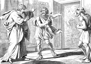 The job posts, The book of Job, the fire of God fell from heaven, messenger, message, devil, burn,