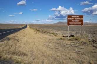 South Pass City, Wyoming - A 19-mile stretch of Wyoming Highway 28 is named the Wyoming Women's