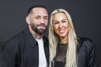 Christian Eckerlin and Dominique Eckerlin at the premiere of the Netflix film Babo in the Astor