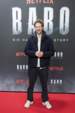 Louis Klamroth at the premiere of the Netflix film Babo in the Astor Film Lounge Berlin on 24.10