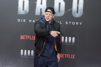 Leonard Kunz at the premiere of the Netflix film Babo in the Astor Film Lounge Berlin on 24.10.2025