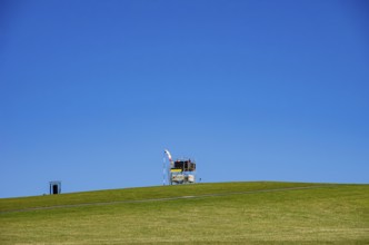 Flight management at the Fleigerberg Festival of the Rossfeld Luftsportverein in Metzingen-Glems,