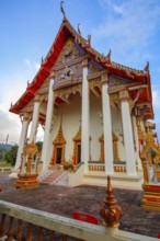 Small temple in Wat Chalong temple complex, Wat Chaithararam, Phuket Province, Phuket Island,