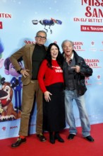 Götz Otto, Malwanne and Michael Mendl at a special screening of MISSION SANTA - AN ELF SAVES