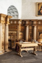 Interior of Kalmar Castle: Rut Hall was Queen Gunilla Bielke's state room when she and her husband