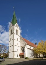 Collegiate Church of St. Moriz, former pilgrimage church, Rottenburg am Neckar, Baden-Württemberg,