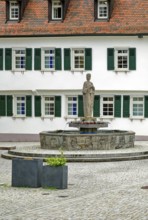 Marktbrunnen, Market Square, Pfullingen, Baden-Württemberg, Germany