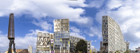 Guatemala City, Guatemala, 10 May, 2025: Guatemala City luxury condos in trendy city neighbourhood