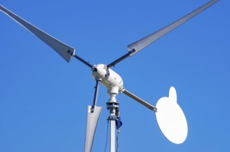 A wind generator, including a small wind turbine or small wind turbine (KWEA) with an unmarked wind