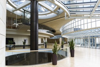 Interior view, State Parliament of North Rhine-Westphalia, Düsseldorf, North Rhine-Westphalia,