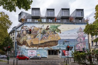 The Bilker Bunker, former air raid shelter from 1944, is a listed building, used as a cultural