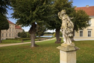 Rheinsberg Castle, countryside, Ostprignitz-Ruppin district, prime example of Friederician Rococo,