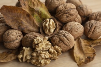 Peeled fresh walnuts from Germany