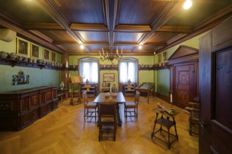 Bebenhausen Castle, former Cistercian Abbey, monastery complex, interior, OT Bebenhausen, Tübingen,