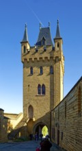 Eagle Tower and part of the fortification, Hohenzollern Castle, ancestral home of the House of