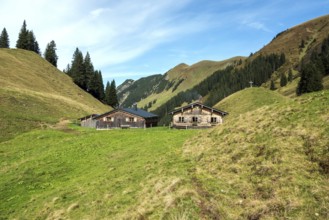 Hintere Einödsberg-Alpe, Einödsbach, Oberstdorf, Oberallgäu, Allgäu, Bavaria Germany