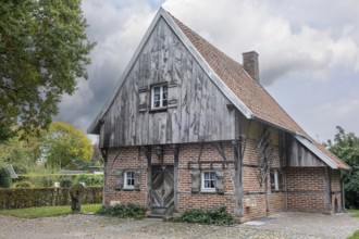 Historischer Backspieker, Backspeicher, Borken-Weseke, Münsterland, North Rhine-Westphalia, Germany