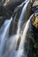 Detail, Epupa Falls, Water at Epupa Waterfalls, Kaokoveld, Namibia