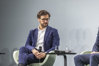 Moritz Gräter, CEO of IPAI. ground-breaking ceremony ceremony for the Artificial Intelligence