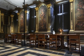 Refectory, fratery in the 12th century Park Abbey, Abdij van Park, Premonstratensian abbey at