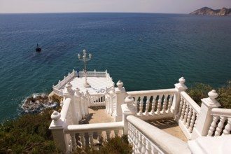 Observation deck, Balcon del Mediterraneo, (balcony of the Mediterranean Sea), Benidorm, Valencia,
