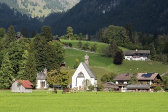 Loretto Chapels, Oberstdorf, Oberallgäu, Allgäu, Bavaria, Germany