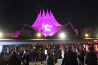 Illuminated Temppodrom, Maxton Hall - The World Between Us Season 2, World Premiere at Tempodrom