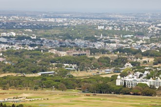 City view of Mysore or Mysore from Chamundi Hill, Karnataka, India