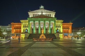 Schauspielhaus am Gendarmenmarkt Berlin illuminates Festival of Lights