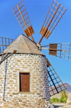 Traditional windmill, Fuerteventura, Canary Islands, Spain
