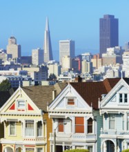 The Painted Ladies, Alamo Square, San Francisco, California, USA