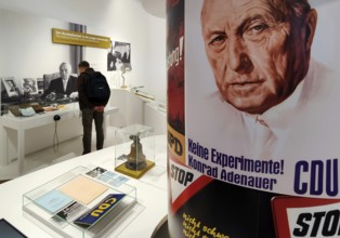 Exhibition on the life of Konrad Adenauer at the Federal Chancellor Adenauer House Foundation,