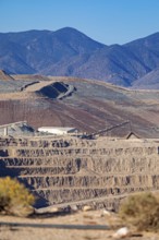 Round Mountain, Nevada - The Round Mountain Gold Mine, an open pit mine operated by Kinross Gold