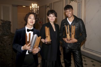 Hayato Sumino, Emily D'Angelo, Louis Philippson, Opus Klassik 2025, awards ceremony at concert hall