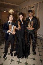 Hayato Sumino, Emily D'Angelo, Louis Philippson, Opus Klassik 2025, awards ceremony at concert hall